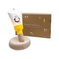 Suitcase Lamp Nomad 5 in 1 Penguin on Ski Nature, Yellow - Lamps for a cozy ambience in the nursery | Stadtlandkind