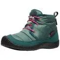 KInder Winterstiefel Howser II Chukka WP dark forest/fuchsia purple - Stiefel - das perfekte Schuhwerk für die kalten und nassen Tage | Stadtlandkind