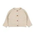Baby cardigan sand - With knitted sweaters and cardigans optimally protected from the cold | Stadtlandkind