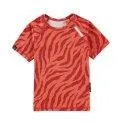 Swim shirt UPF 50+ Stripes of Love Red/Coral - Bathing essentials for your baby and you | Stadtlandkind