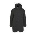 Manteau pour femmes Sherpa Fiona noir - Vestes et manteaux d'hiver qui vous gardent bien au chaud | Stadtlandkind