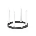 Candlestick Small Black Brass - Candles and room scents for a cozy ambience | Stadtlandkind