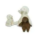  Cuddly and warm animal sheep small brown - Warm cuddly toys, which keep the little ones nice and warm | Stadtlandkind