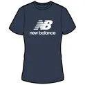 T-shirt Essentials Stacked Logo nb navy - Great shirts and tops for mom and dad | Stadtlandkind