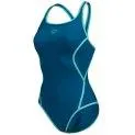 Swimsuit Pro_File V Back blue cosmo/water