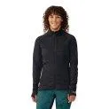 Glacial Trail black 010 fleece jacket - The somewhat different jacket - fashionable and unusual | Stadtlandkind