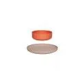 Pullo children's tableware set 2 pieces, apricot/pink - Everything for the perfectly set table and great baking accessories | Stadtlandkind