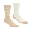 Socks Ragna Hiking 2Pk oat - Cool socks and tights for a splash of color in your outfit | Stadtlandkind