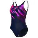 Talea U Back swimsuit navy/multi - Swimsuits for adults for absolute comfort in the water | Stadtlandkind