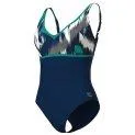 Swimsuit Bodylift Jennifer Wing Back C Cup navy multi/navy/bali green - Swimsuits for adults for absolute comfort in the water | Stadtlandkind