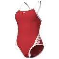 Arena Icons Super Fly Back Solid red/white swimsuit - Swimsuits for adults for absolute comfort in the water | Stadtlandkind