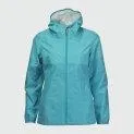 Ladies rain jacket Travellight tahitian sea - Quality clothing for your closet | Stadtlandkind