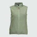 Ladies fleece gilet Flora green bay - Wind-repellent and light - our transitional jackets and vests | Stadtlandkind