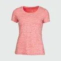 Ladies functional T-shirt Loria cayenne red - Quality clothing for your closet | Stadtlandkind