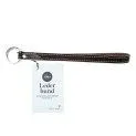 Leather key ring leather collar medium