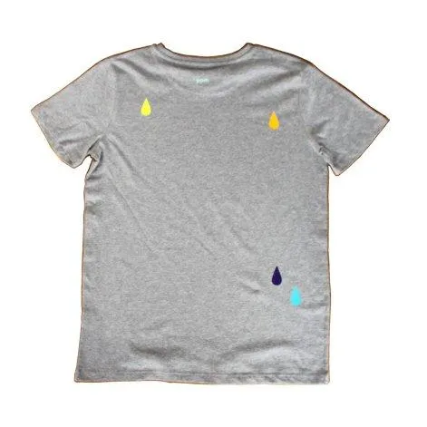 Adult T-Shirt Drops Grey - pom Berlin
