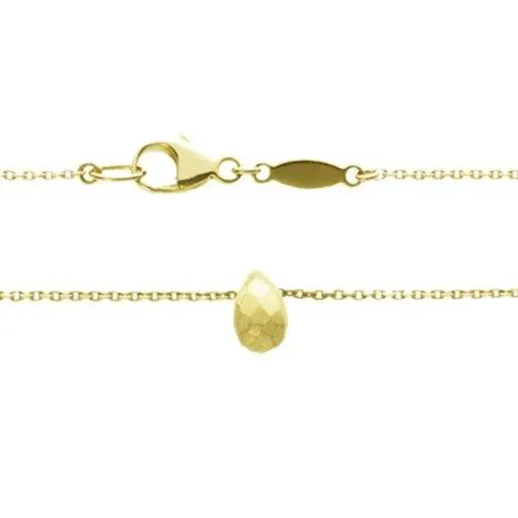 Collier Goutte Or jaune avec pendentif - Jewels For You by Sarina Arnold