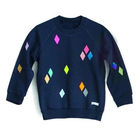 Sweater Diamond Navy - pom Berlin