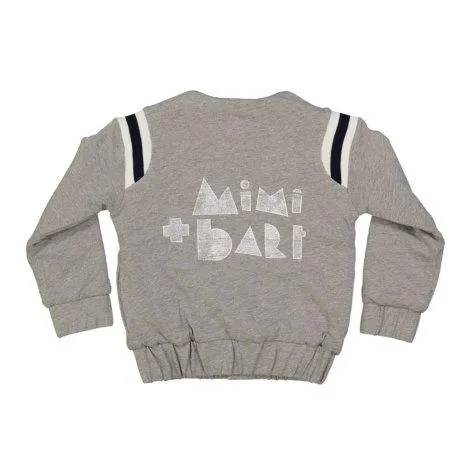 Veste reversible SEOUL grey melange / crystal print - Mimi + Bart 