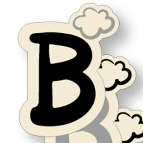 Large letters B - Kynee