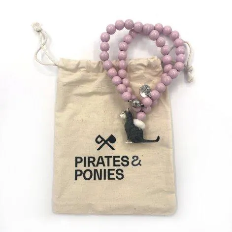 Pink Cat Necklace - Pirates & Ponies
