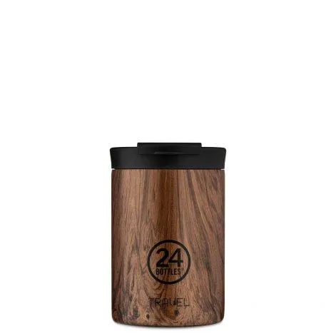 Thermobecher Travel Tumbler 0.35 l Sequoia Wood - 24Bottles