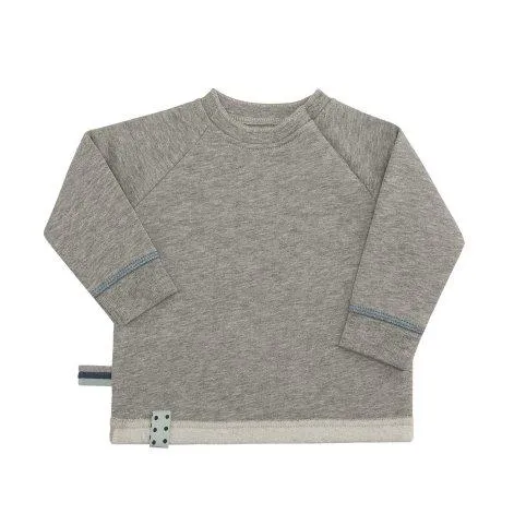 Sweat-shirt pour bébé biologique Grey - OrganicEra