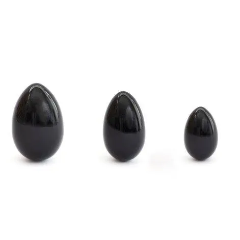 Yoni Egg Obsidian Set - Lucid Moons 