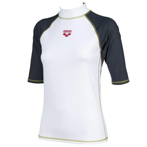 UVP Shirt Rash Vest S/S white/ash grey - arena