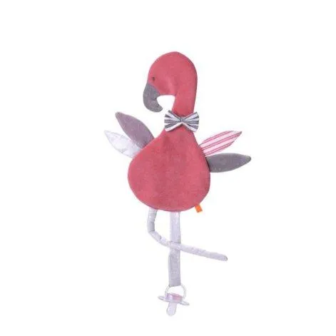 Schnullertuch Flamingo (GOTS) - kikadu 