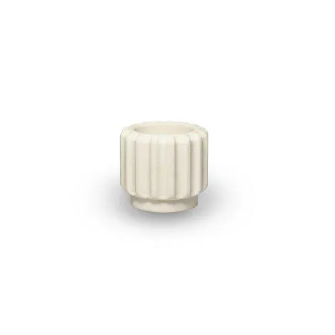 Dentelles Tea Light Holder - small - white - Atelier Pierre