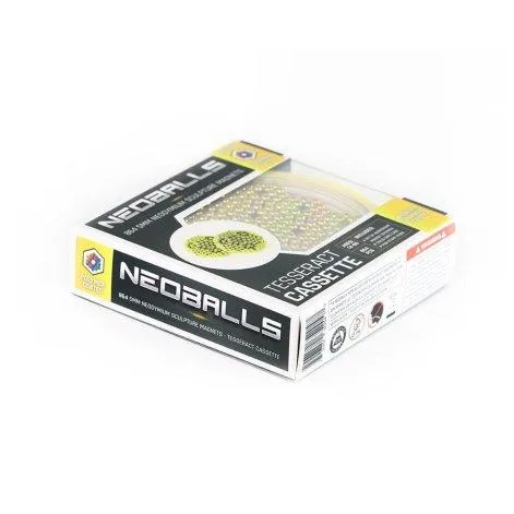 Magnetkugeln Gelb - Tesseract Cassette - Neoballs