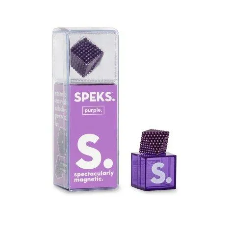 Magnetic construction kit 512 Purple Speks - Speks