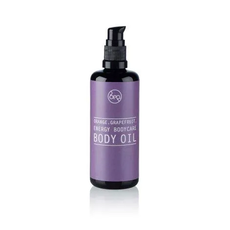Body Oil / Massage Oil - ENERGY BODYCARE - Orange, Grapefruit, 100ml - bepure