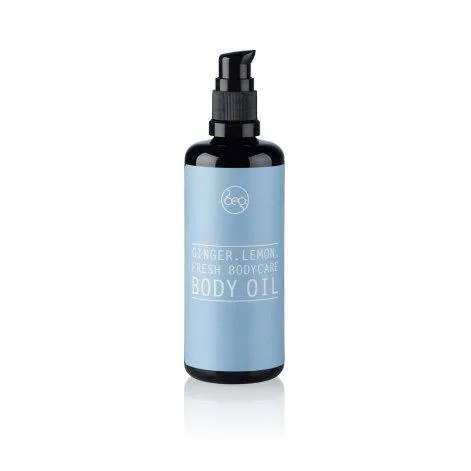 Body Oil / Massage Oil - FRESH BODYCARE - Ginger, Lemon, 100ml - bepure