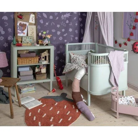 Sebra doll bed + mattress, blossom pink - Sebra