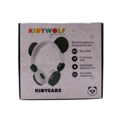 Kidywolf Headphone Panda Noir - Kidywolf