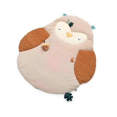 Baby Activity Play Blanket Blinky the Owl Beige - Sebra