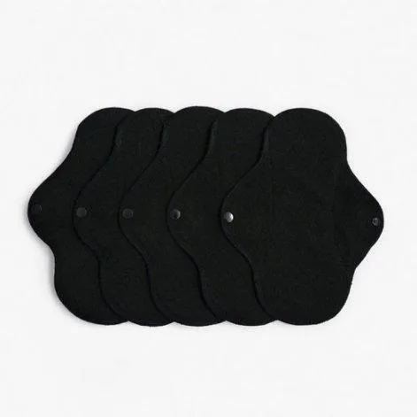ImseVimse Workout Panty Liners 5 Pack Small Black - ImseVimse 