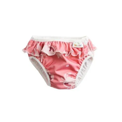 Bath diaper pink whale with frills - ImseVimse 