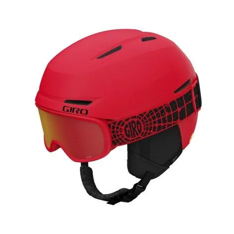 Ski helmet Spur Flash Combo matte bright red - Giro