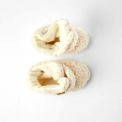 Baby shoes Teddy Off white - Cloby