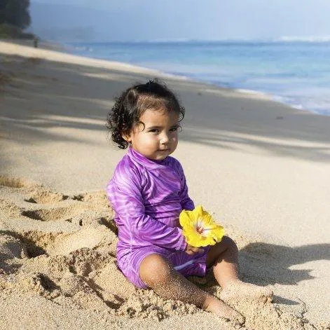 Baby swimsuit UPF 50+ Purple Shade - Beach & Bandits