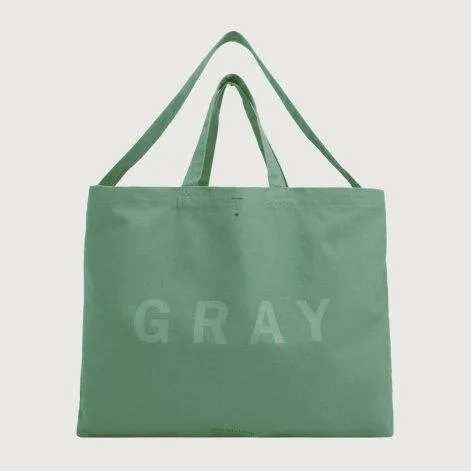 Shopper Canvas vert vif - Gray Label