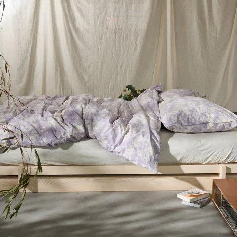 Thea Kissenbezug undyed/lavendel 50x70 cm - lavie