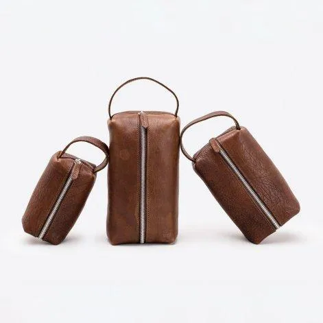 Trocla darkbrown handbag L - Cervo Volante 