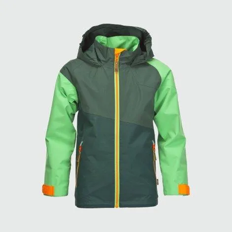 Children's rain jacket Win irish green - rukka