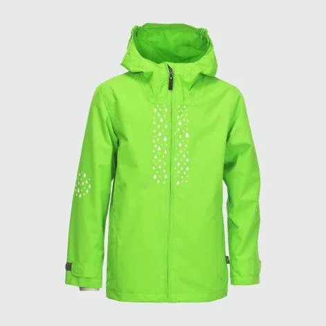 Kids rain jacket Dea neon gekko - rukka
