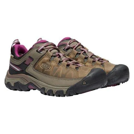 Women's hiking boots Targhee III WP white/boysenberry - Keen