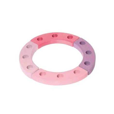 Small festive ring pink-purple - GRIMM'S